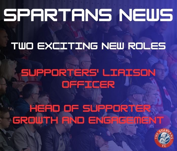 Two new exciting roles at The Spartans – have you got what it takes?
