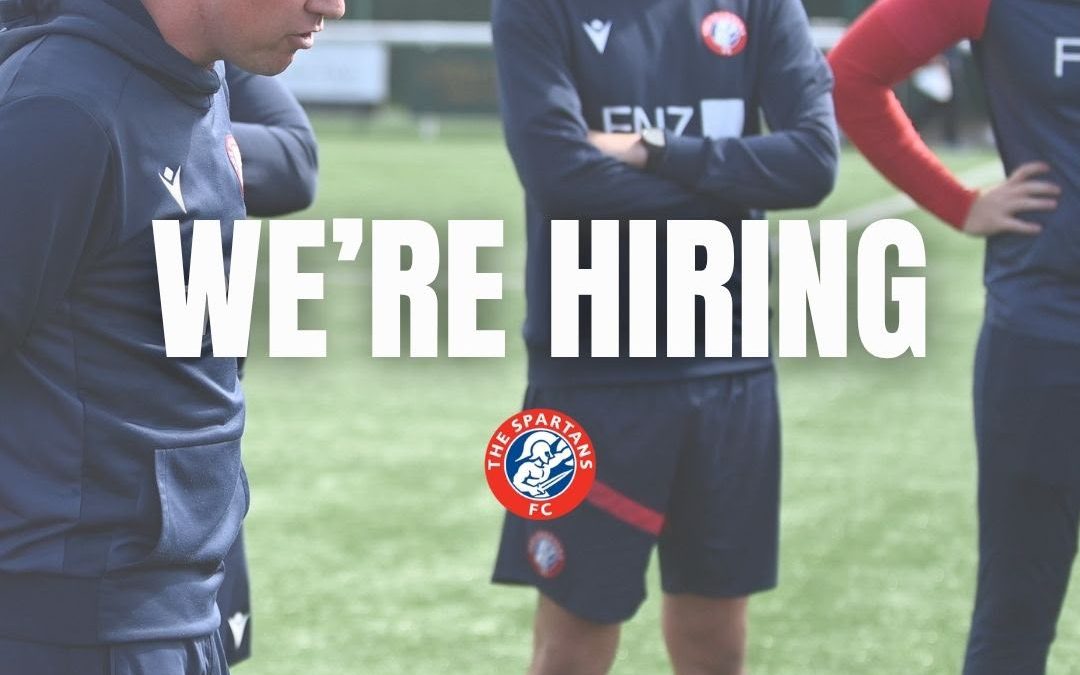 Join The Spartans – Goalkeeping Coach Vacancy